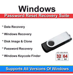 Password Reset Recovery USB Flash Drive For All Windows Versions