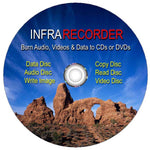 Infrarecorder, Burn Audio, Videos & Data to CDs or DVDs