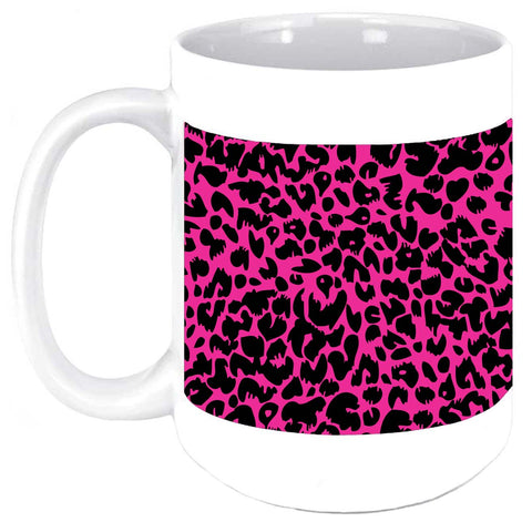 Pink Zebra 11 oz Coffee Mug