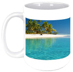 Beach Island 11 oz Coffee Mug