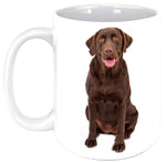 Chocolate Labrador 11 oz Coffee Mug